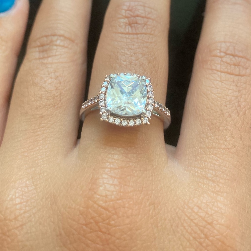 Matching Ring and Earrings Set - Picture 3 of 4